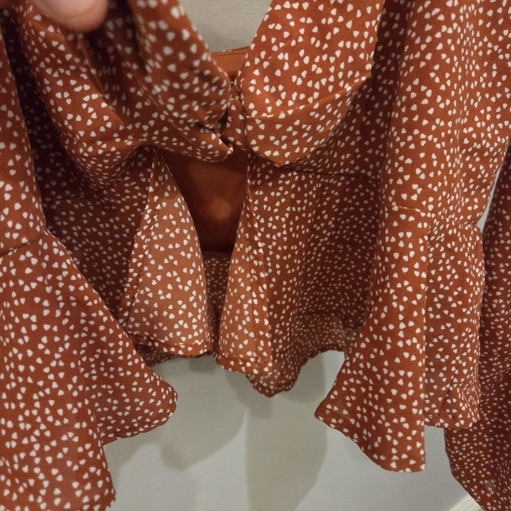 Altar'd State Patterned Blouse - Picture 3 of 5